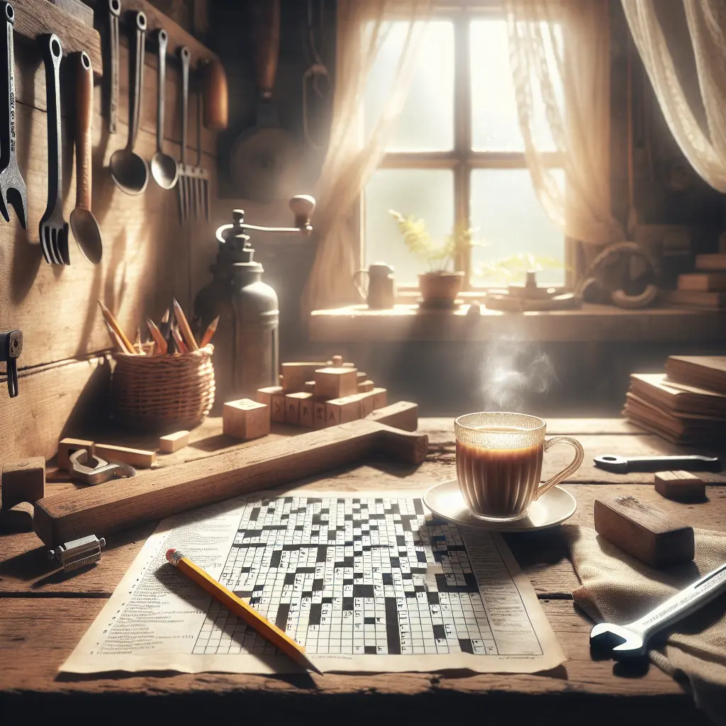 Ord Redskaber Krydsord Svar