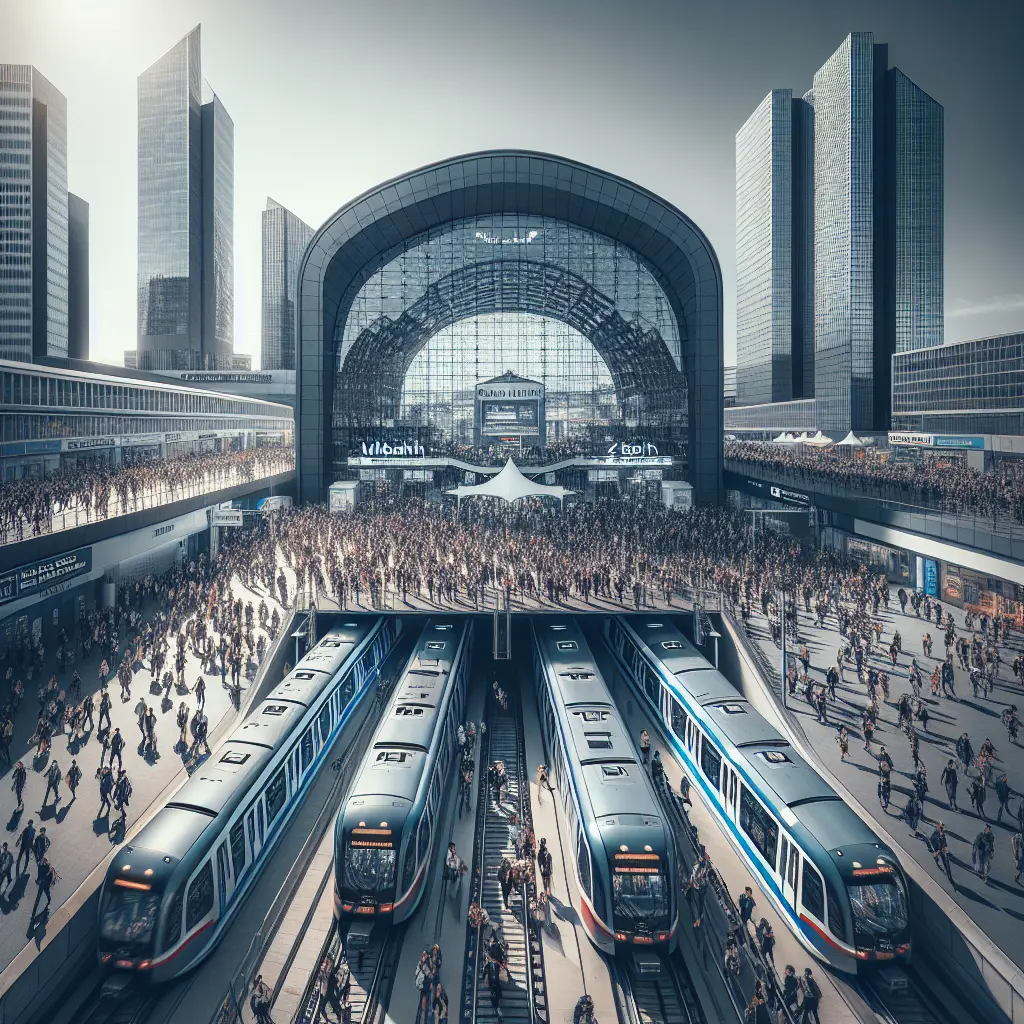 Sådan kommer du til Messe Frankfurt med U-Bahn